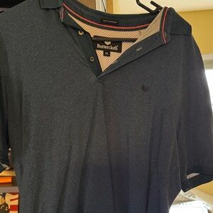 Butter Men's Dark Blue Polo Shirt